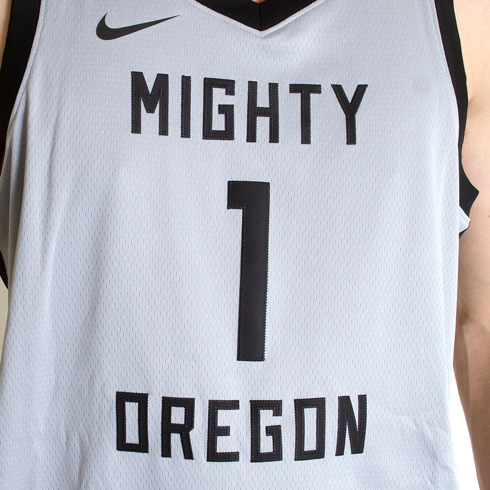 Mighty Oregon, #1, Authentic, Basketball, 2021, Jersey